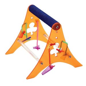 Sanded Nail Trimming Tabletop Parrot Stand – Medium