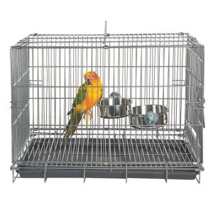 Liberta Alaska Corner Parrot Cage with Playgym Top