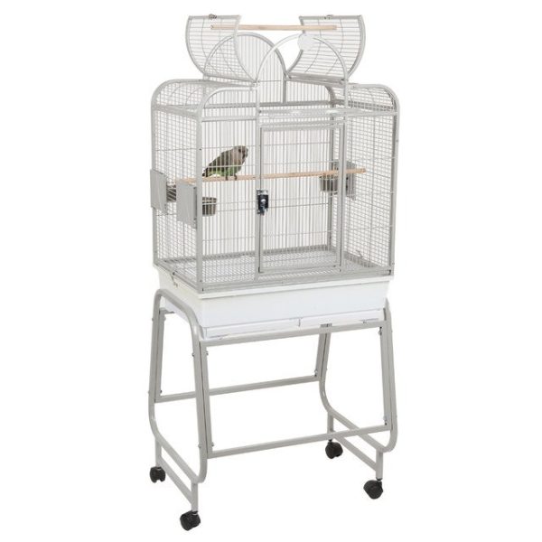 Mini Santa Fe Top Opening Parrot Cage with Stand - Image 3