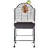 Brazil 2 Parrot Cage and Stand – Antique