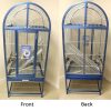 **Collection Only*** King`s Aluminium ACA2522 Arch Top Parrot Cage Blue - Image 3