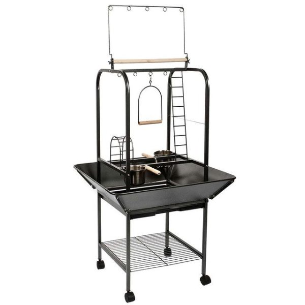 Forest Jungle Parrot Play Gym Stand – Antique - Image 2