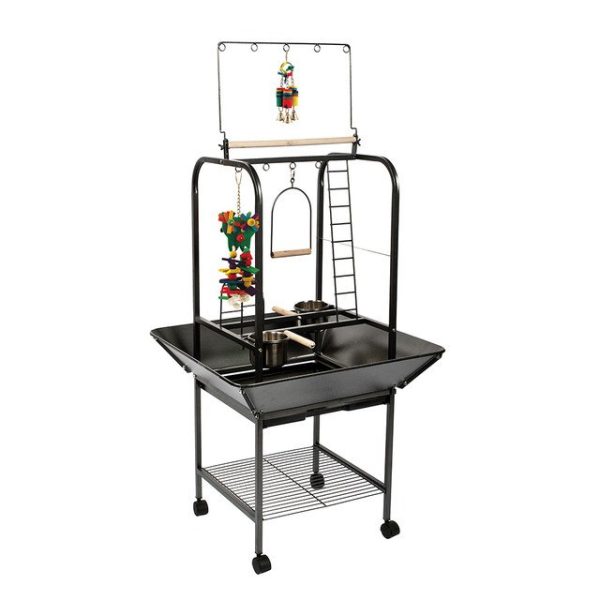 Forest Jungle Parrot Play Gym Stand – Antique - Image 3