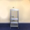 ***Collection Only*** King`s Aluminium ACP2522 Play Gym Top Parrot Cage Silver
